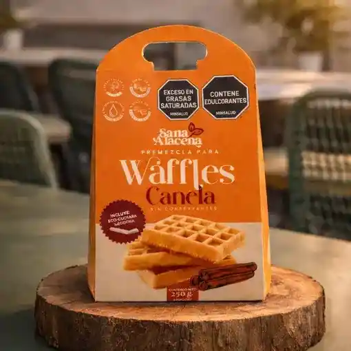 Premezcla Para Waffles de Canela - Sana Alacena