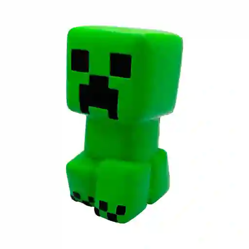 Muñeco Squishy Minecraft Creeper Mighty Antiestrés Detallado Coleccionable