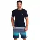 Camiseta Manga Corta Coastal Explorer Hombre Azul-s