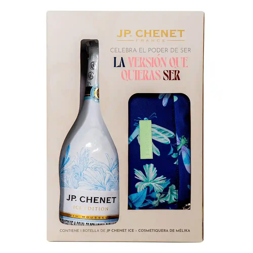 Vino Espumante Blanco+cosmetiquera Jp Chenet