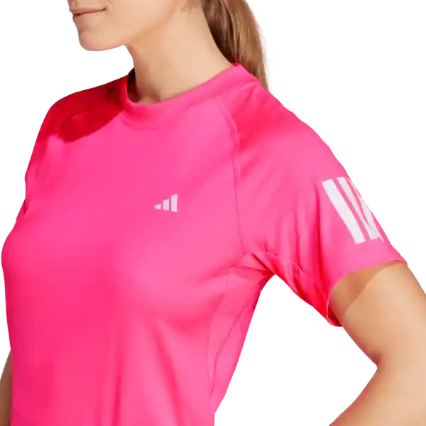 Adidas Camiseta Club Tee Para Tenis de Mujer Rosado Talla S