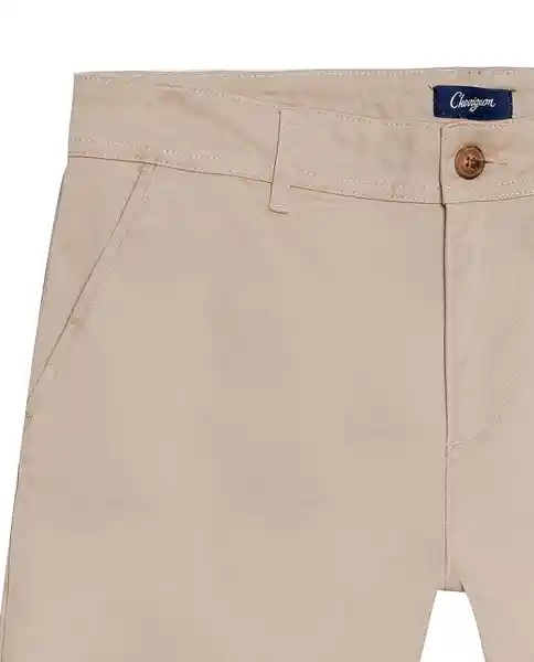 Short Colors Rocket Crudo Almidón Claro Talla 38 Chevignon