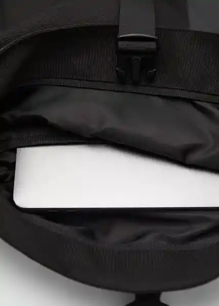 Mochila Bagfold Negro Talla 99 Hombre Mango