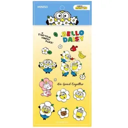 Minions Calcomanias Daisy