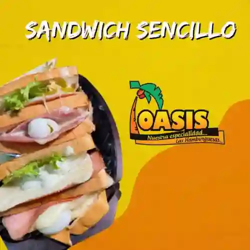 Sándwich Sencillo