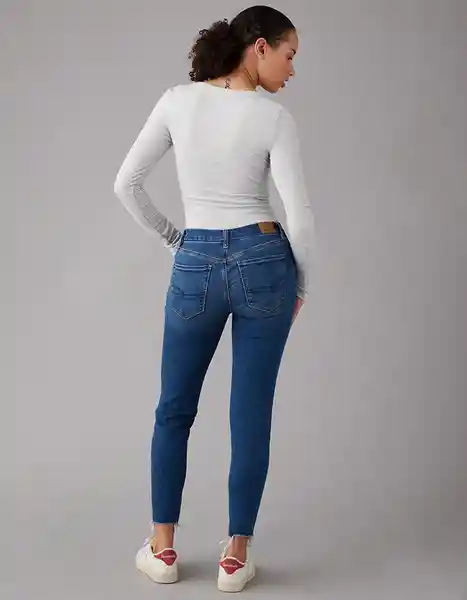 Jean Mujer Azul Talla 8 Short American Eagle 44324951