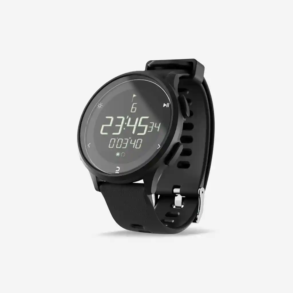Reloj Con Cronómetro De Running W500m Negro