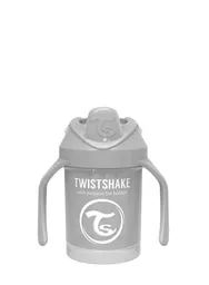 Twistshake Vaso Mini Cup 230 mL 4 +m Pastel Grey