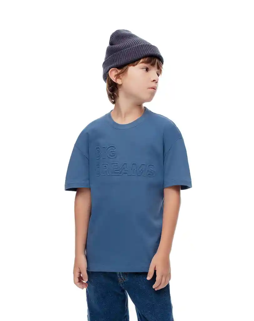 Camiseta Manga Corta Kids Masculino Laplo Kd Gef Talla 10