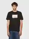 Diesel Camiseta T-Just-A34 Para Hombre Negro Talla S