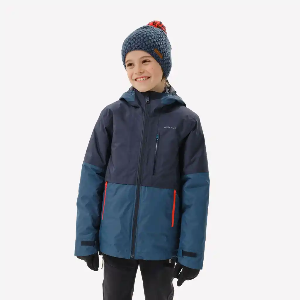 Chaqueta 3 en 1 Con Chaqueta Interior Acolchada Mh500 Niños 7-15 Años Azul