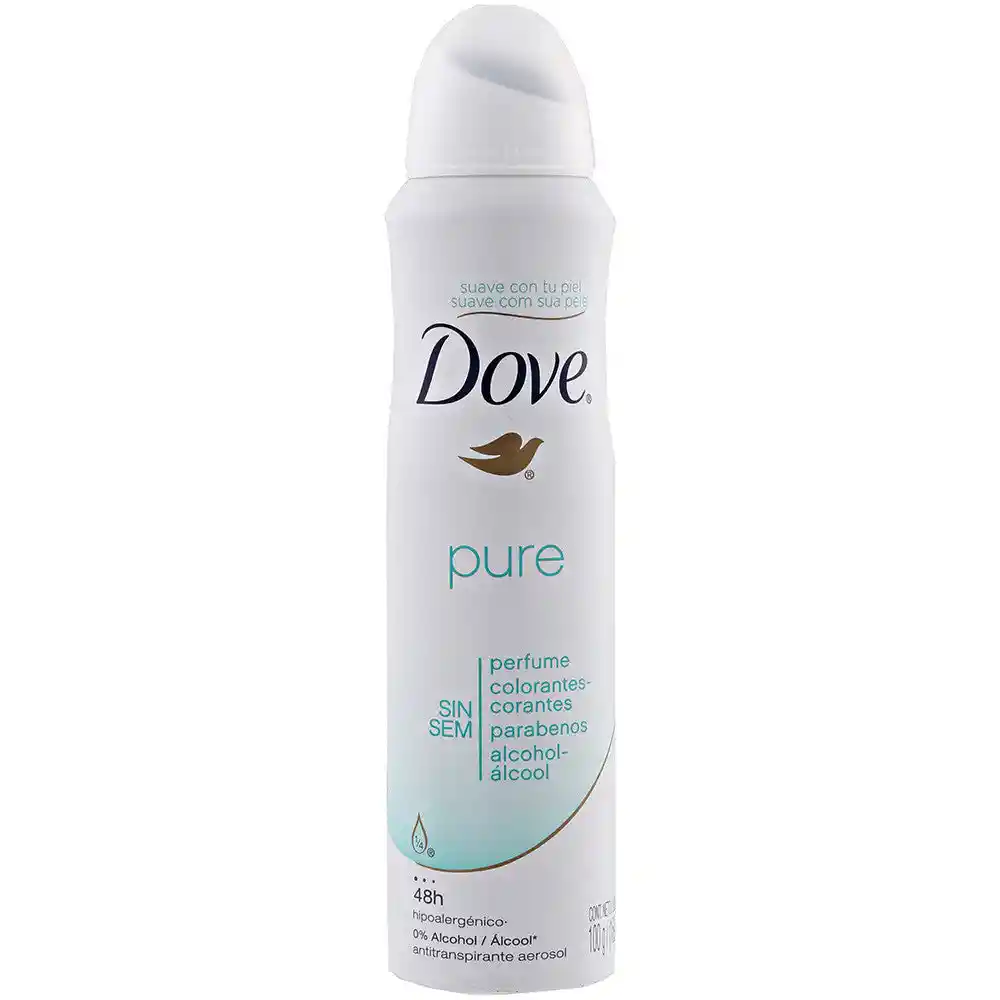 Dove Desodorante Pure en Aerosol