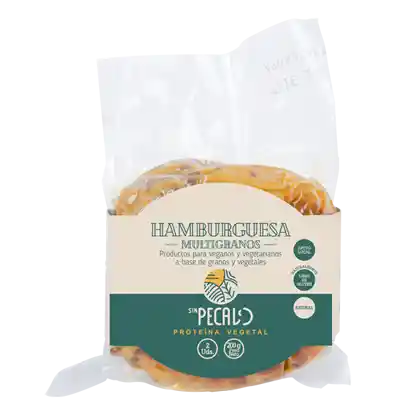 Sin Pecado Hamburguesa Multigranos Vegetariana