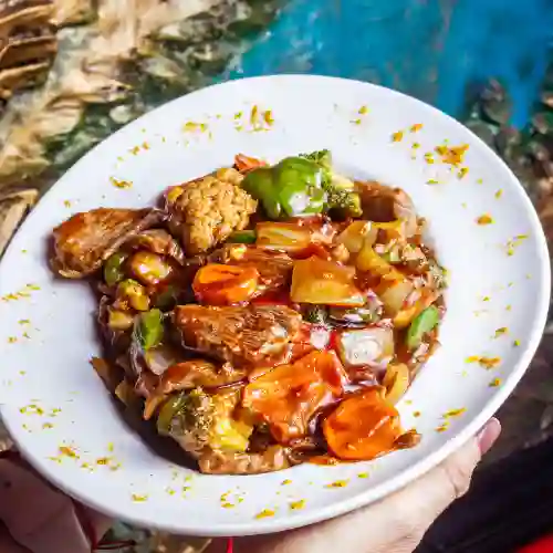 Pollo con Vegetales