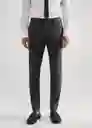 Pantalón Paulo Ceniza Talla 36 Hombre Mango