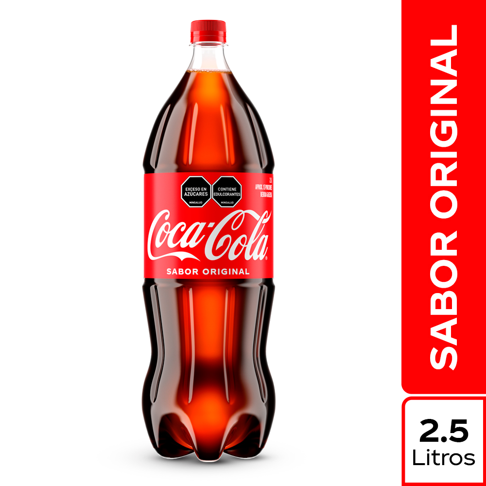 Coca-Cola Gaseosa Sabor Original 2.5L