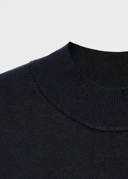 Vestido Pomodore Navy Talla S Mujer Mango