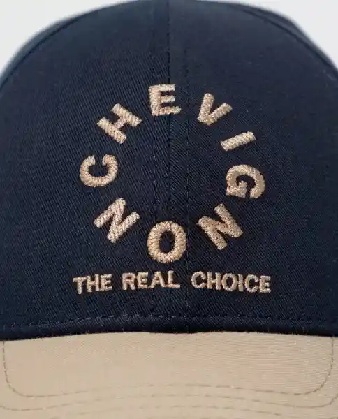 Gorra Circular Ch Azul Medianoche Ultraoscuro Talla M Chevignon