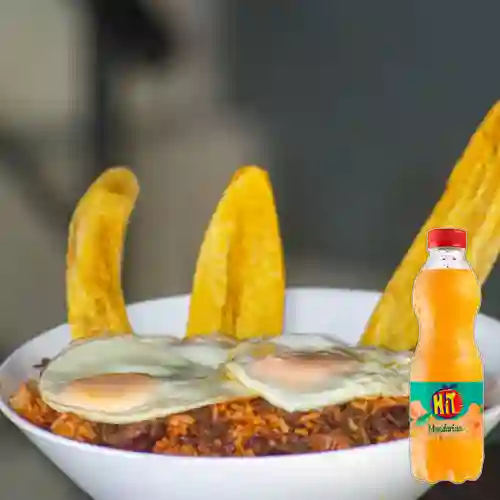 Combo Arroz Montañero + Hit Mandarina 500 ml