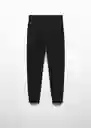 Pantalón Goliat Negro Talla 08 Niños Mango