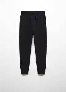 Pantalón Goliat Negro Talla 08 Niños Mango