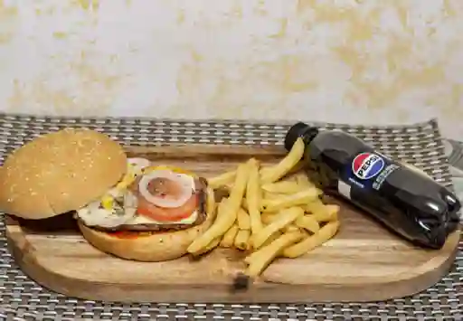 ComboPizza Hamburguesa