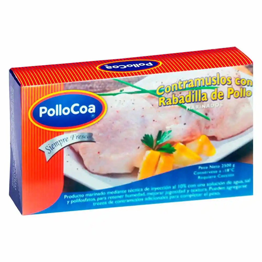Pollocoa Contramuslo Marinado