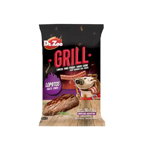 Dr. Zoo Snack Para Perros Grill Lomitos