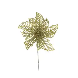 Poinsettia Básica Dorada Xs Krea