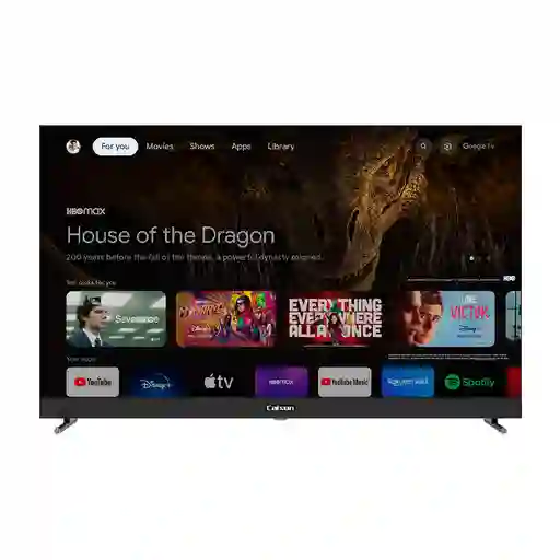 Televisor Caixun 55" Smart Tv Uhd 4k + Barra de Sonido Incorporada C55vsug