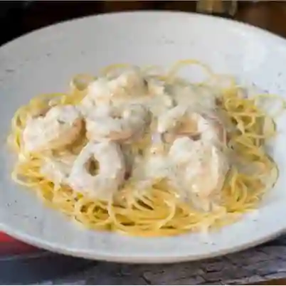 Pasta Langostinos a la Crema