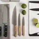 Set Cuchillos Mango Madera 23944 Ambiente Gourmet
