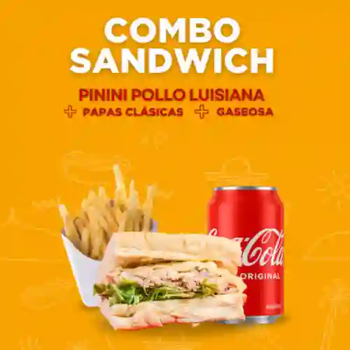Combo Sándwiches Papas y Bebida