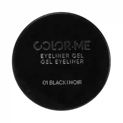 Delineador Color me Eyeliner en Gel Tarro 01 Negro Miniso