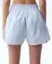 Short Mujer Azul Talla 10 651G002_AZU194039 Americanino