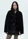 Chaqueta Mozart Negro Talla M Mujer Mango