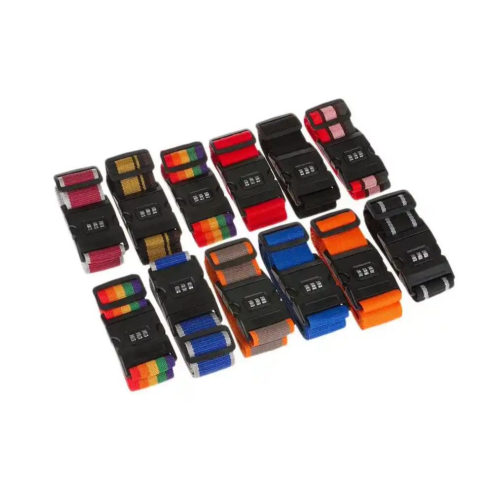 Candado Para Maletas Tipo Correa Con Combinación Toly-brands