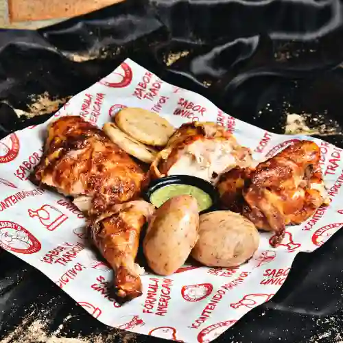 Medio Pollo Asado