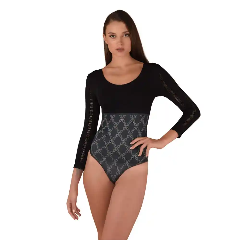 Body Control Ml Negro 1t3366 Talla S-m