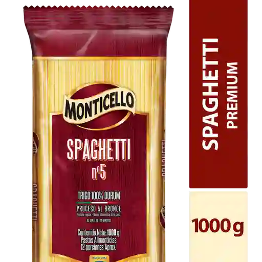 Monticello Pasta Spaghetti Premium N° 5