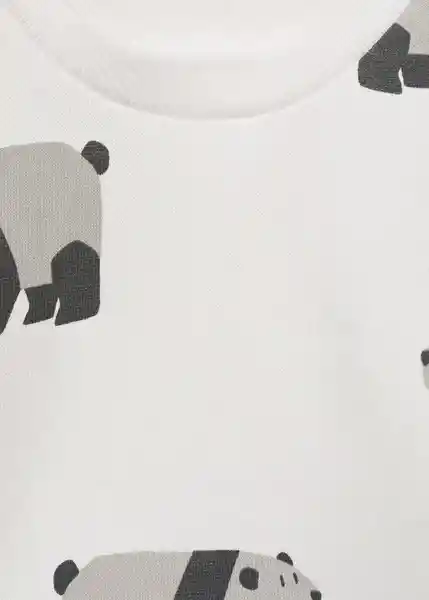 Sudadera Bear Offwhite Talla 71 Niños Mango