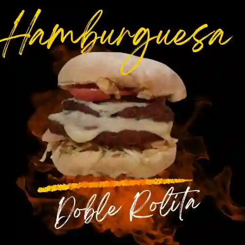 Hamburguesa Doble Rolita