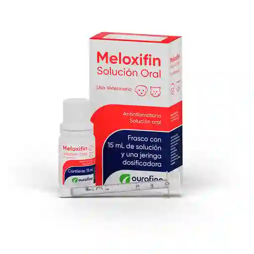 Analgésico Para Mascotas Meloxifin Solucion Oral