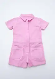 Enterizo Corto 18/24mese-rosado