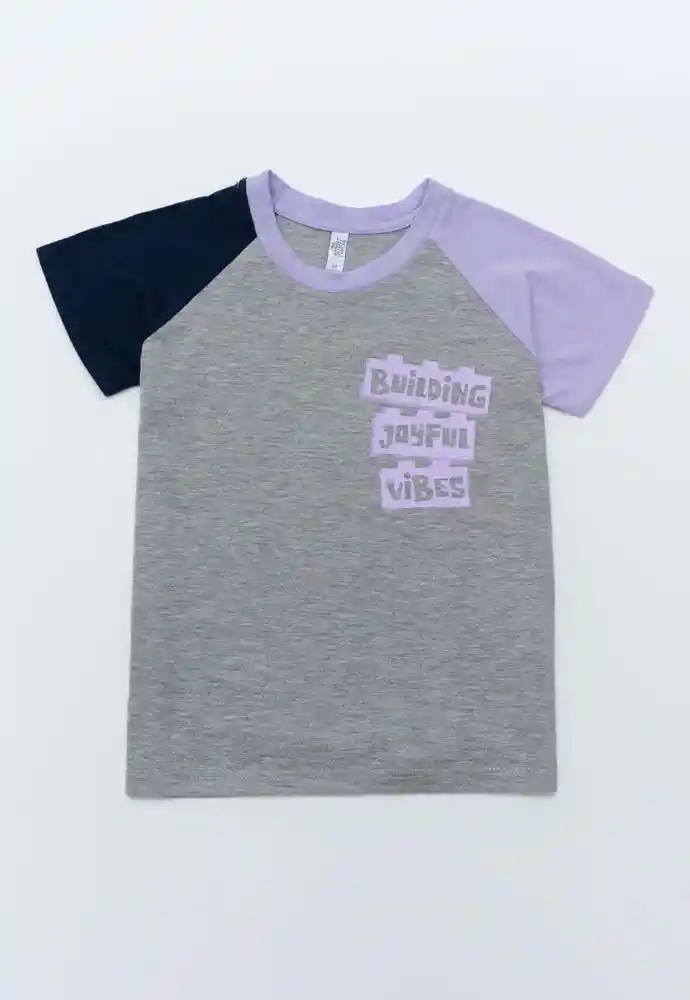 Camiseta Manga Corta 3t-gris Jasp