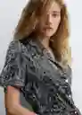 Vestido Janis-W Negro Talla M Mujer Mango