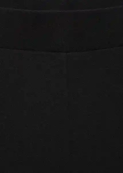 Pantalón Avaya Negro Talla M Mujer Mango