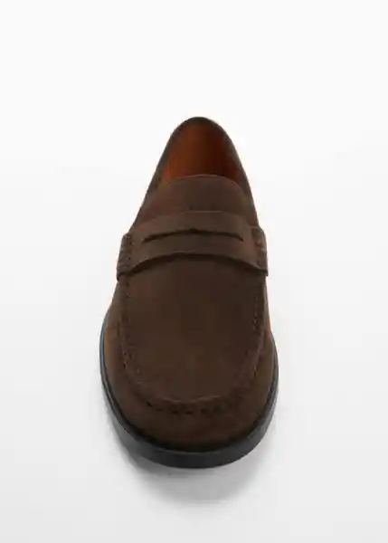 Zapatos Clasic Chocolate Talla 43 Hombre Mango