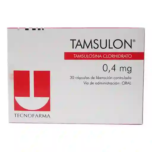 Tamsulon Tecnofarma (0.4 mg) 30 Tabletas