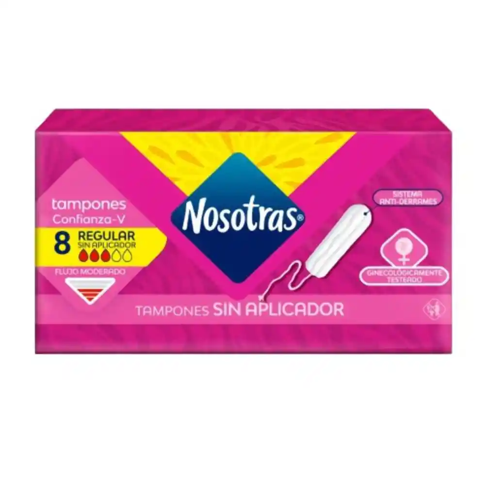 Tampones Nosotras Digital Regular (8 Und)